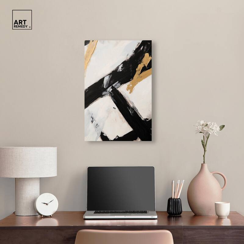 Dichotomy II Canvas by Art Remedy, Gallery Wrapped
