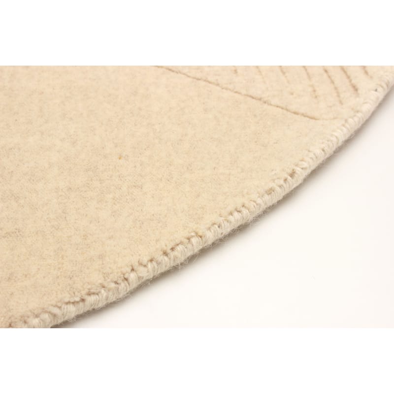 Kashkuli Gabbeh Beige Rug 5'4" x 5'4" - 5'4 x 5'4