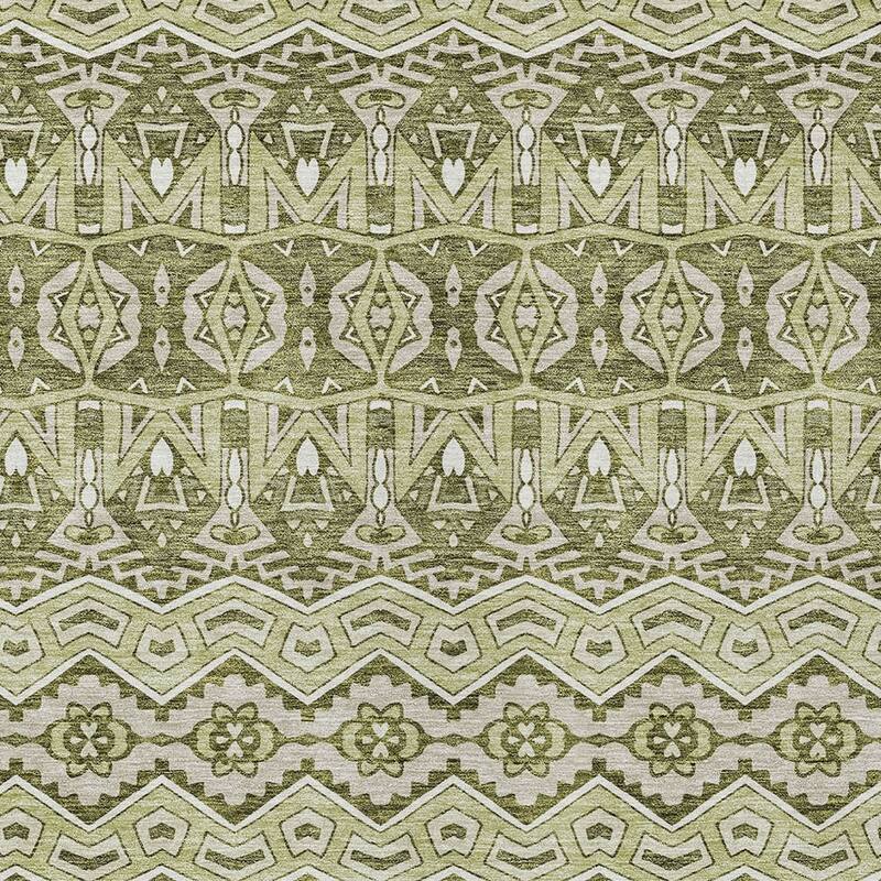 HomeRoots Moroccan Transitional Rectangle Outdoor Rug