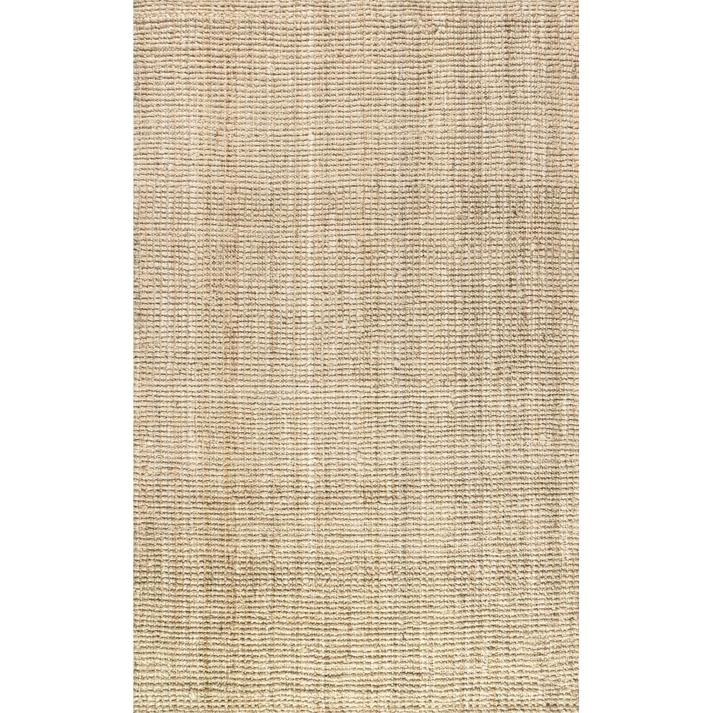 JONATHAN Y Pata Hand Woven Chunky Jute Area Rug