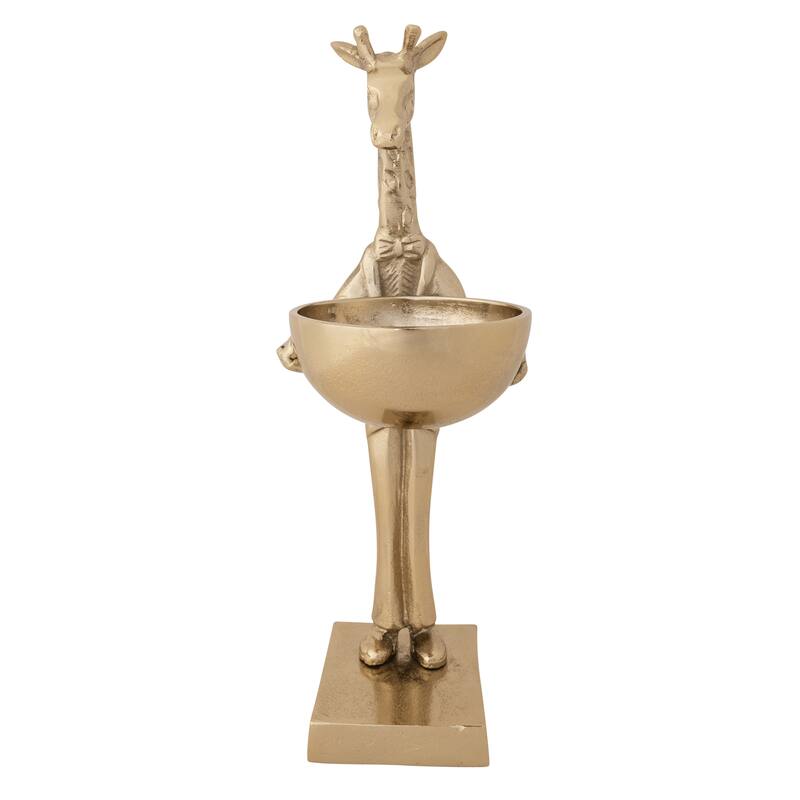 Cast Aluminum Holding Bowl - 6.0"L x 4.5"W x 13.0"H