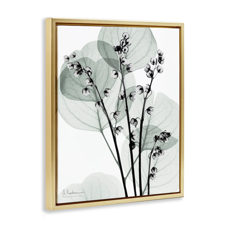 Stupell Fresh Minimalist Herbs Framed Floater Canvas Wall Art Design By Albert Koetsier