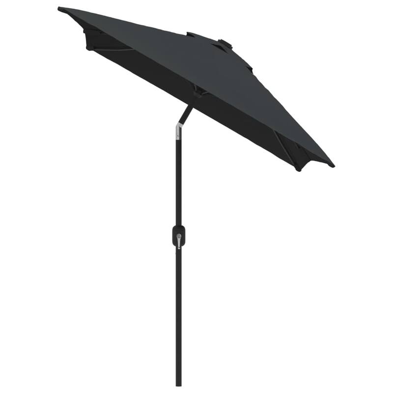 vidaXL Outdoor Umbrella Parasol Patio Sunshade Tilting System Sun Shelter