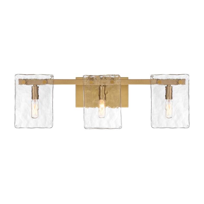 Savoy House 8-8204-3 Genry 3 Light 25" Wide Vanity Light - Warm Brass