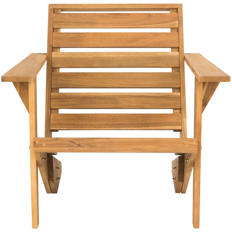 SAFAVIEH Outdoor Janiya Adirondack Chair - 30W x 28D x 32H