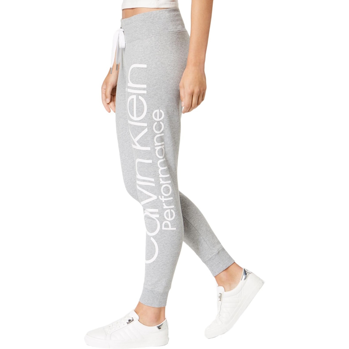 calvin klein fleece joggers womens
