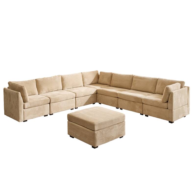 OVIOS Modern Minimalist L-Shaped Sofa​