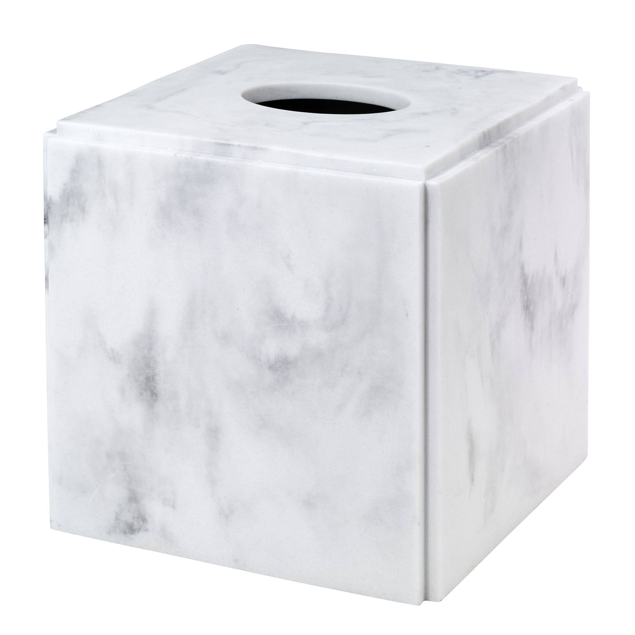Satin nickel tissue box cover on sale