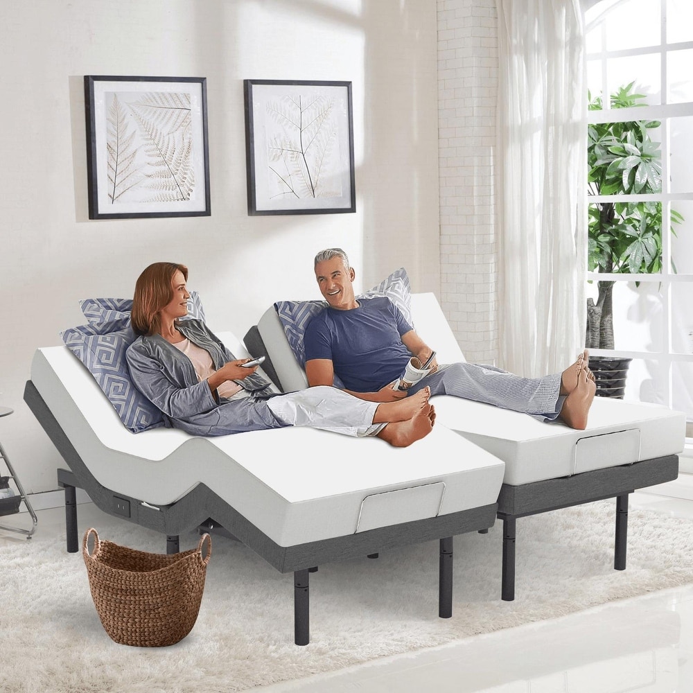 Split king bed headboard hot sale