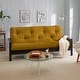 preview thumbnail 78 of 132, Porch & Den Owsley Full-size 8-inch Futon Mattress Mustard - Full