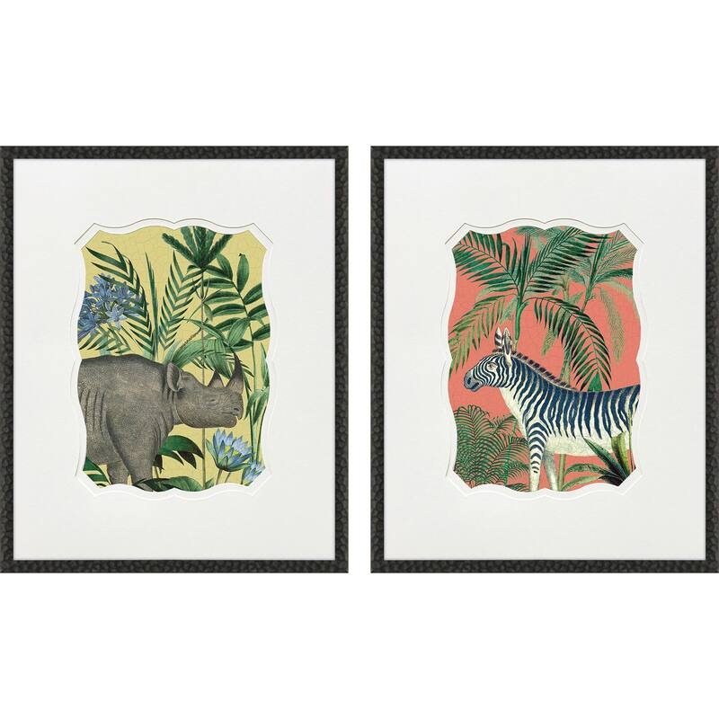 Paragon Wild Wonderland II Framed Art - Set of 2