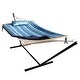 preview thumbnail 3 of 38, VEIKOUS 12 ft. Quilted 2-Person Hammock with Stand and Detachable Pillow