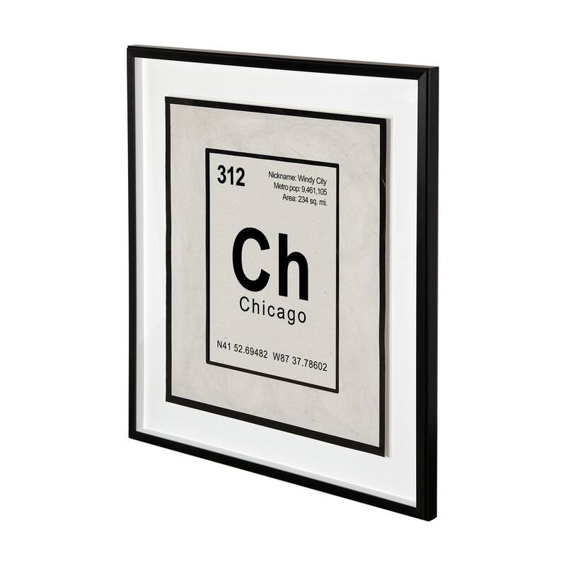 Breaking Chicago B Framed Art Print