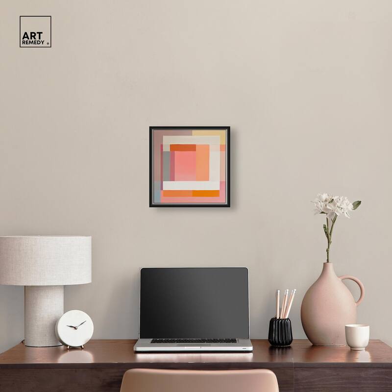 Minimal Color Blocks I Canvas by Art Remedy