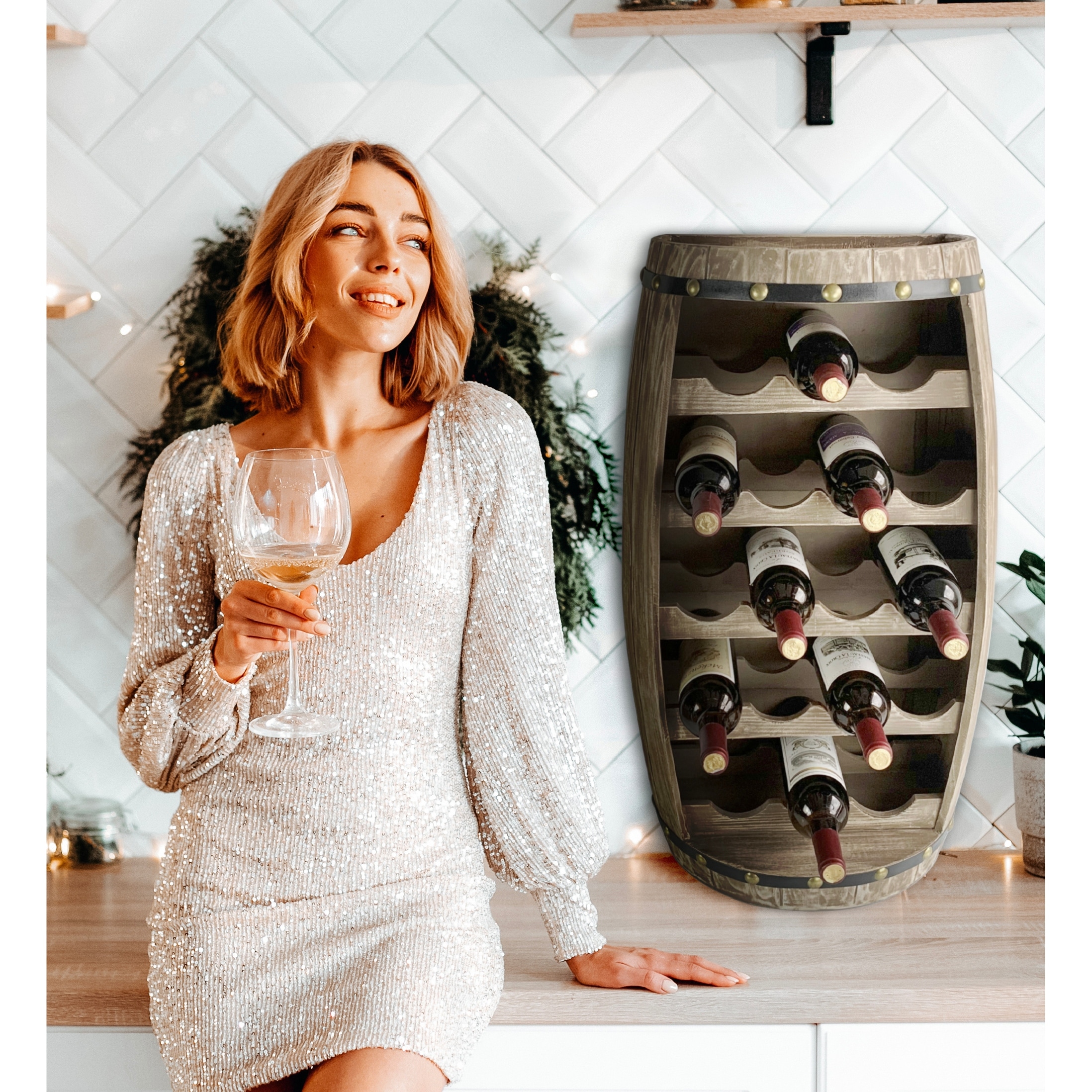 Alexander shop wine rack