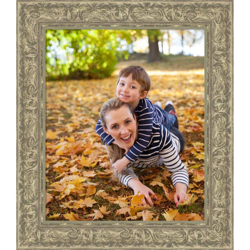 Luxe Picture Frame, Photo Frame - 20x24 - Luxe Antique Silver