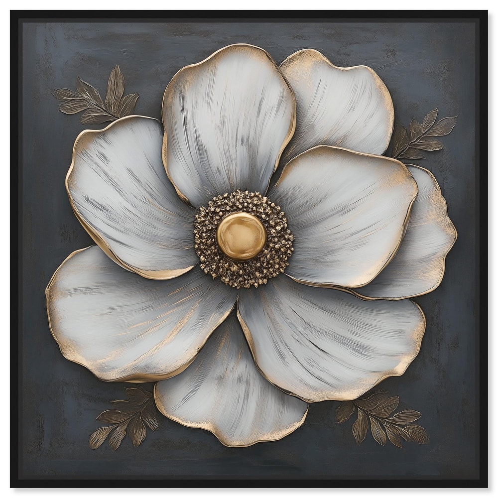 Sculpted Sepals II Canvas by Art Remedy