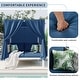 preview thumbnail 13 of 15, Outdoor Patio Sunbed with Curtains