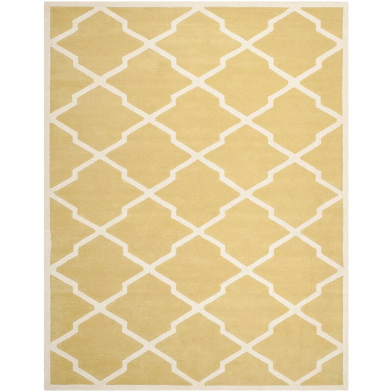 SAFAVIEH Handmade Chatham Rinske Modern Moroccan Wool Rug