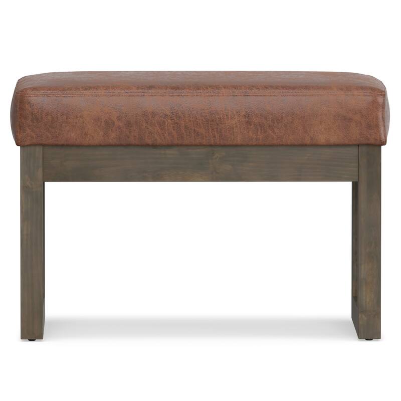 WYNDENHALL Madison 26 inch Wide Contemporary Rectangle Ottoman Bench