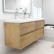 preview thumbnail 31 of 39, Selina 60" Wall Mounted Vanity with Double Sink
