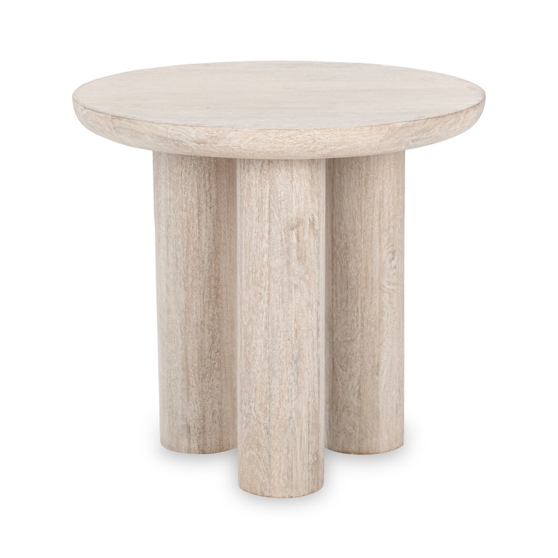 Beau Mango Wood End Table by Kosas Home