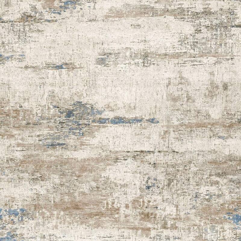 HomeRoots Abstract Modern Rectangle Area Rug