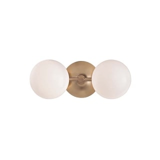 Hudson Valley Lighting Fleming 2 Light 13" Wide LED Bathroom Vanity