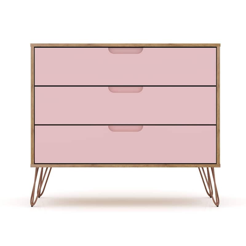 Bandene Mid-century Modern 3-drawer Dresser