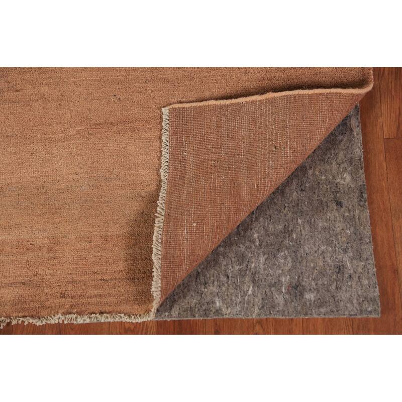 Tribal / Modern Gabbeh Oriental Area Rug Hand-Knotted Wool Carpet - 6'6" x 9'7"