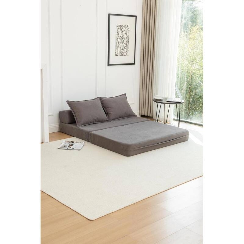 Twin Foldable Sleeper Chair Bed, 5-Second Bed for Dorm Living Room