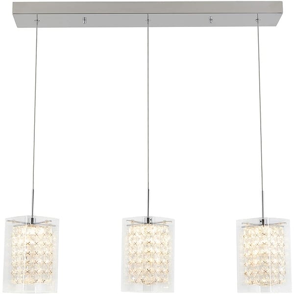 Artika Crystal Cube 3-Light LED Penda...