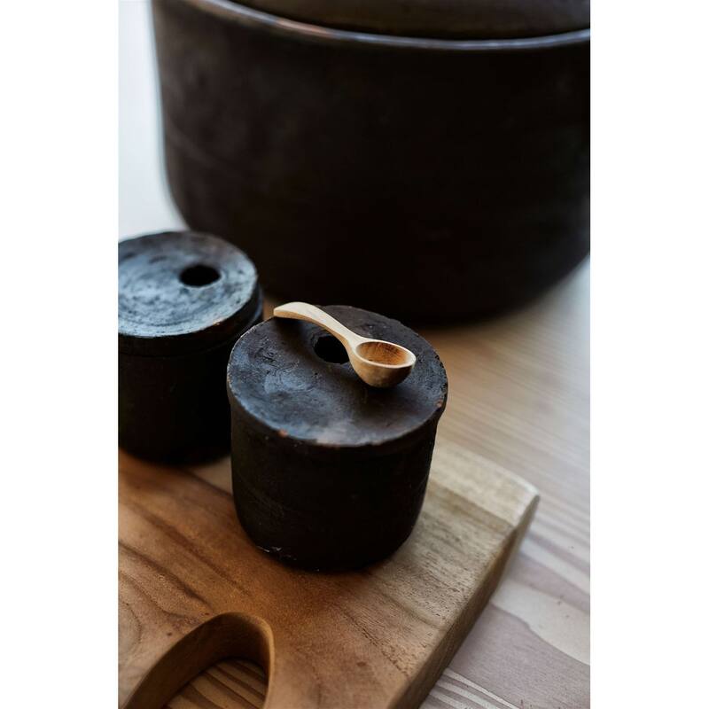Salt And Pepper Set Hazel S/2 - Brown
