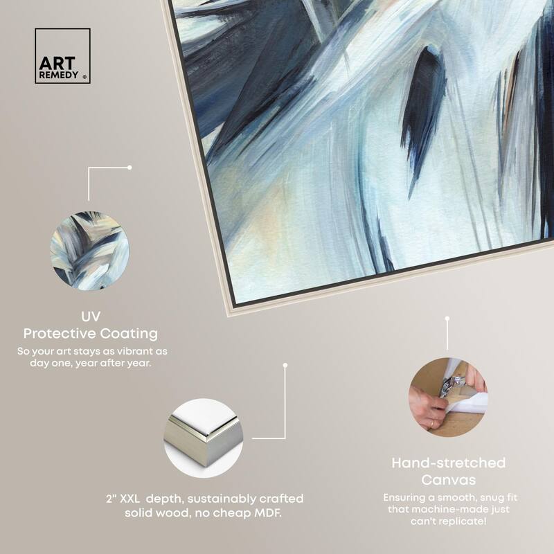 Layered Shadows Canvas by Art Remedy