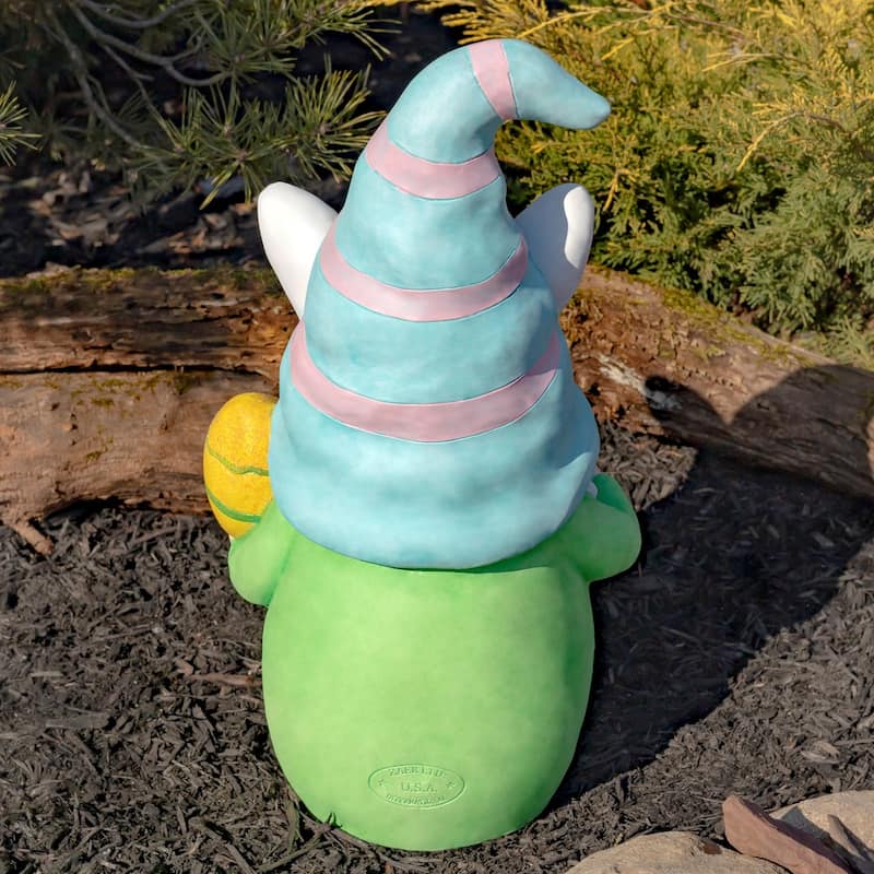 Set of 2 Easter Garden Gnome Couple with Bunny Ears