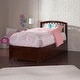 preview thumbnail 4 of 84, Richmond Solid Wood Platform Bed with Footboard & Twin XL Trundle