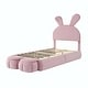 preview thumbnail 11 of 28, Twin Size Upholstered Platform Bed