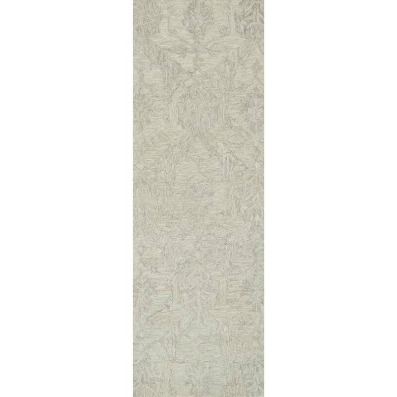Alexander Home Opal Mist Hand-hooked Wool Area Rug