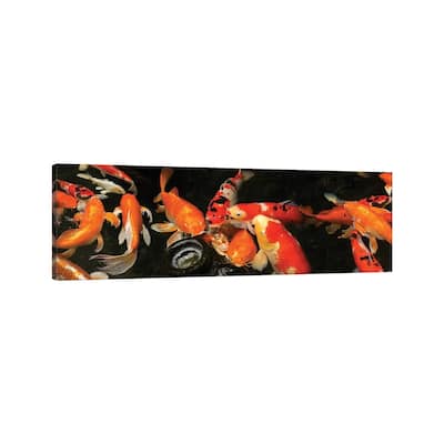 iCanvas "Colorful Koi Fish III" by Panoramic Images Canvas Print
