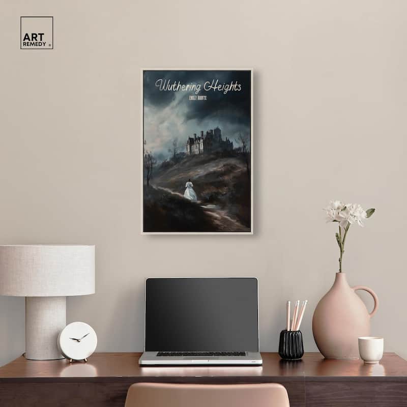 Wuthering Heights Cover Canvas by Art Remedy