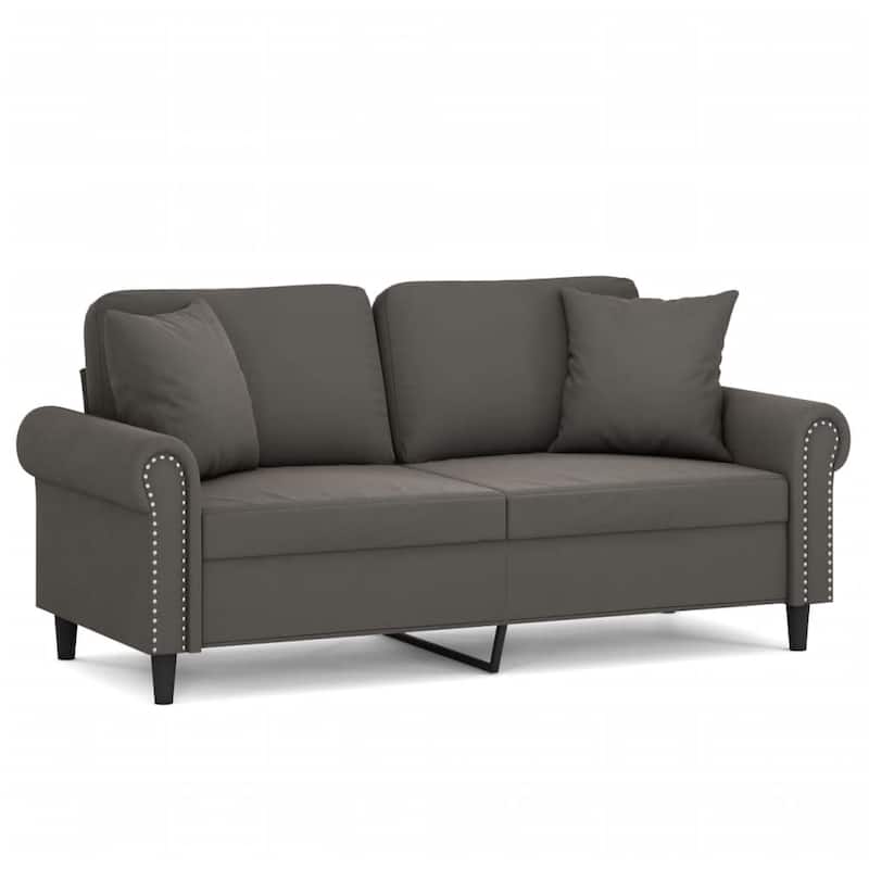 vidaXL Sofa Sectional Couch with Pillows and Cushions for Living Room Velvet
