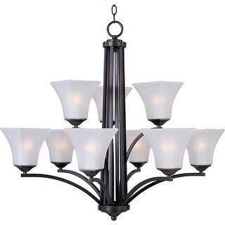 Maxim Aurora 9-light Multi-tier Chandelier