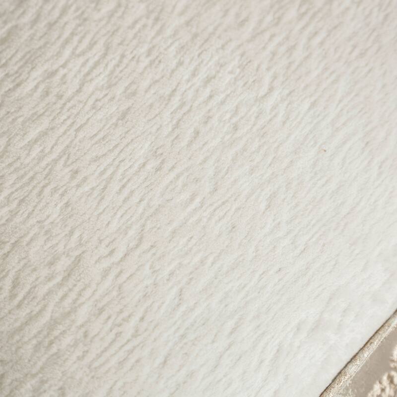 Furniture of America Omira USA Made Traditional 3-Seater Beige and Dark Cherry Sofa