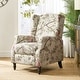 preview thumbnail 9 of 10, Damaris Mid-Century Modern Manual Pushback Recliner with Wingback Design by HULALA HOME