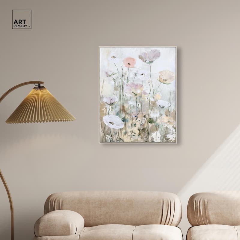 Flourishing Light Canvas by Art Remedy