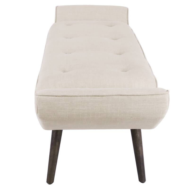 NPD Furniture Newcastle Fabric Tufted Bench