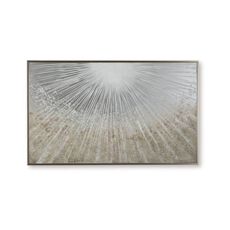Signature Design by Ashley Waldard Light Gray/Beige Wall Art