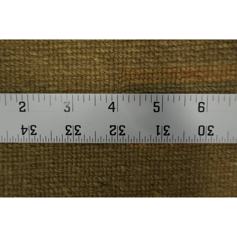 Hand Knotted Oriental 100% Wool Carpet Modern Abstract Beige & Ivories Nepalese Area Rug - 5' 0'' X 3' 0''