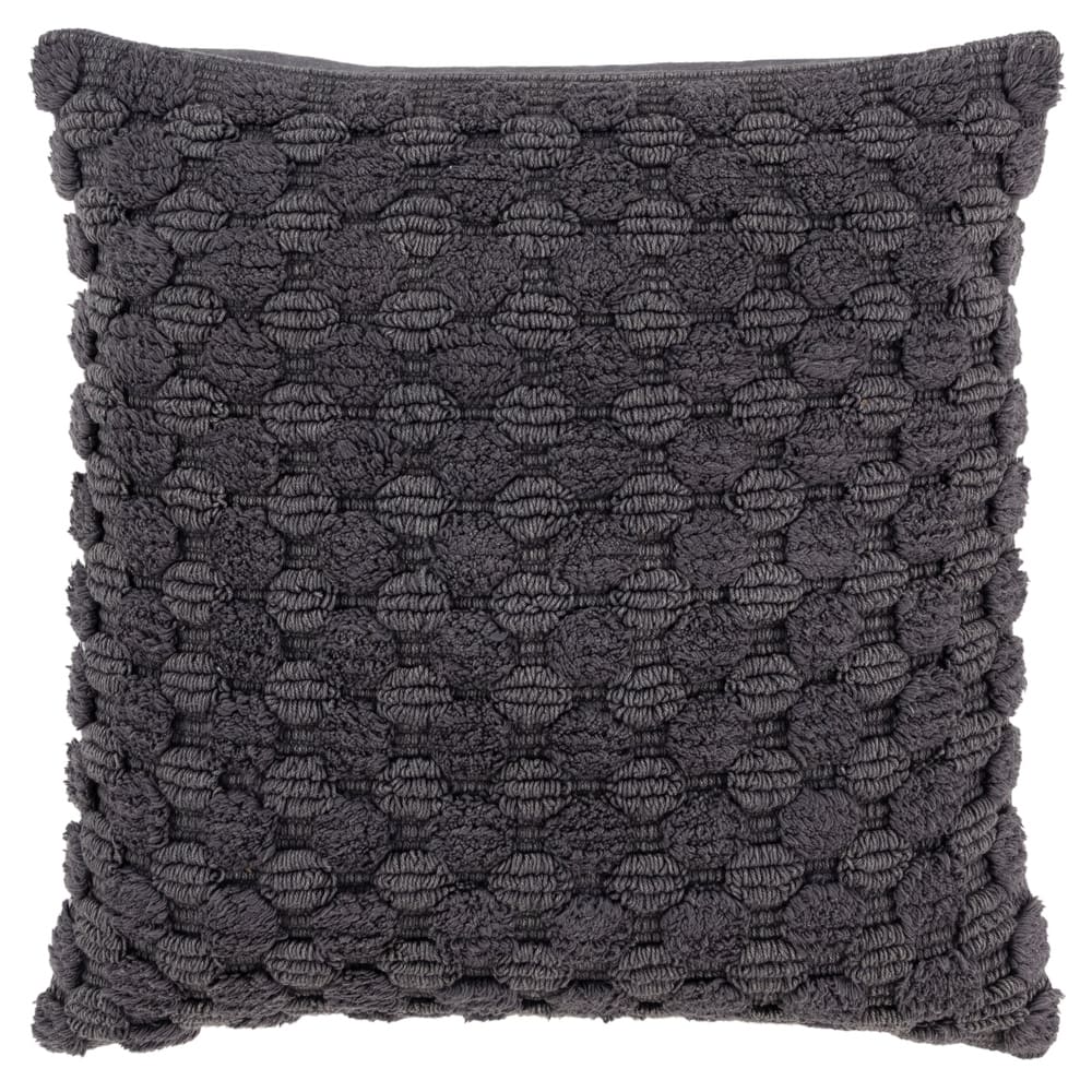 Rizzy Home Woven Textured Solid Throw Pillow, 20x20