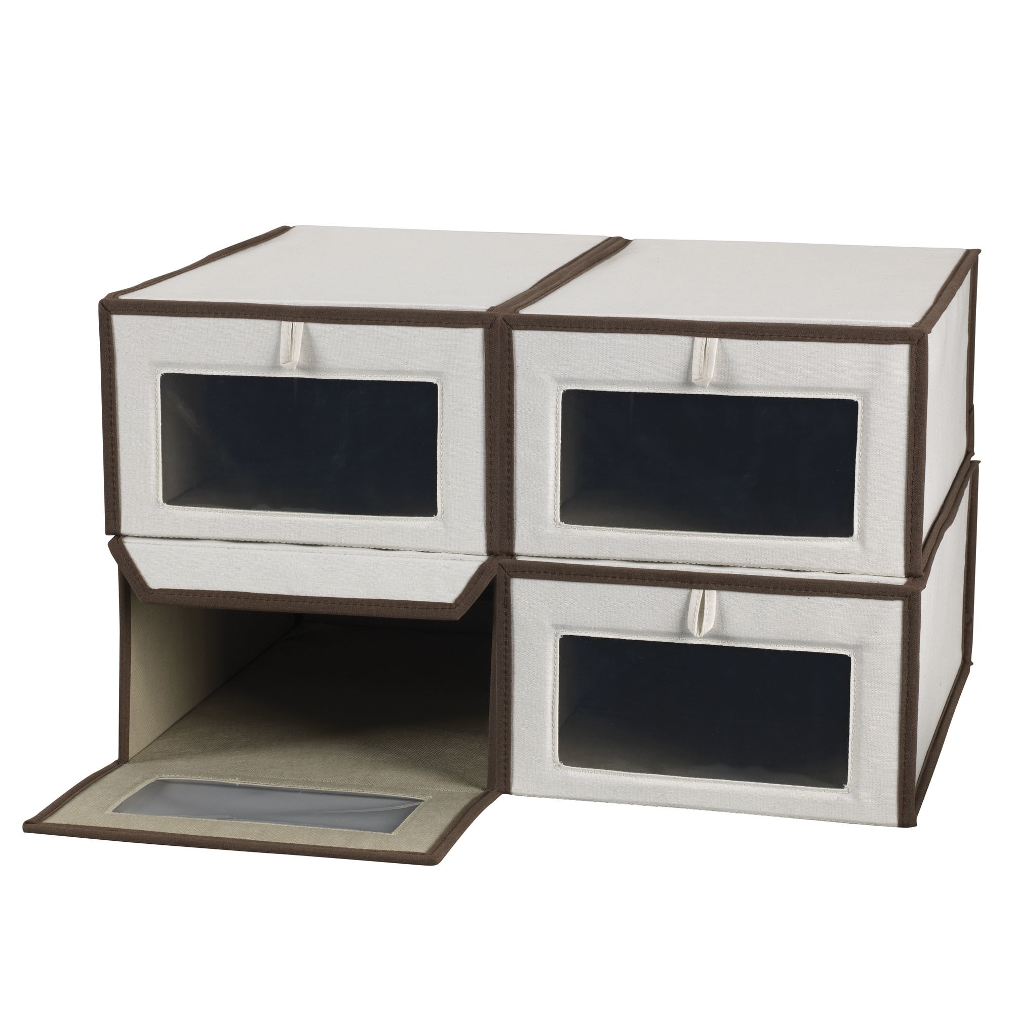 Bed bath and beyond on sale drop front shoe box